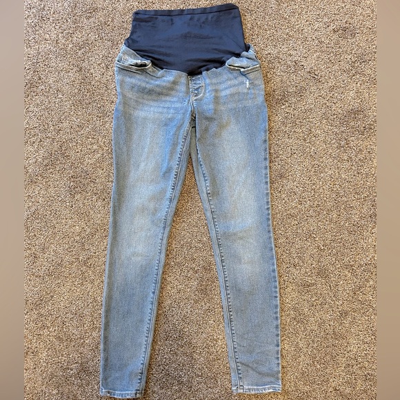 Full Panel Rockstar Maternity Jeans - 6 - Picture 3 of 4